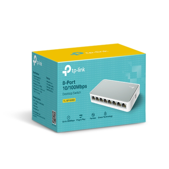 Switch TP-LINK de 8 Puertos TL-SF1008D - Imagen 2